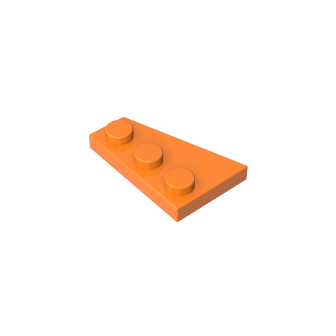 Gobricks,Wedge Plate 3 x 2 Right,43722