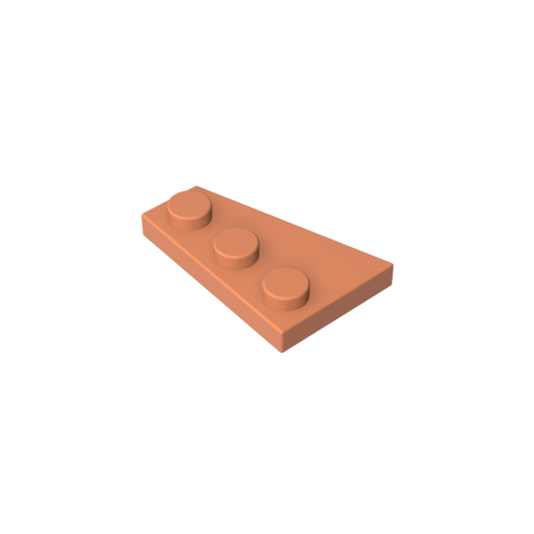 Gobricks,Wedge Plate 3 x 2 Right,43722