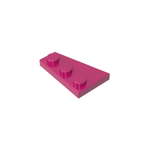 Gobricks,Wedge Plate 3 x 2 Right,43722
