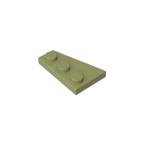 Gobricks,Wedge Plate 3 x 2 Right,43722