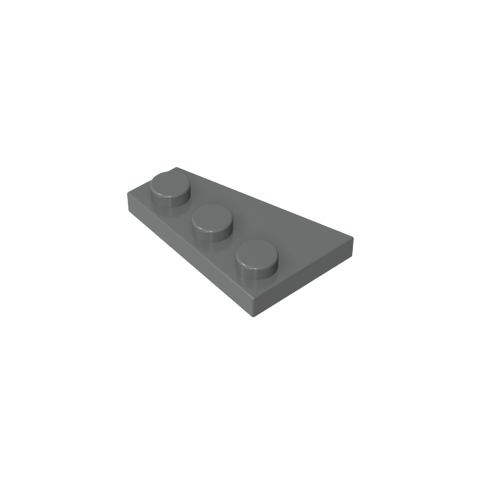 Gobricks,Wedge Plate 3 x 2 Right,43722