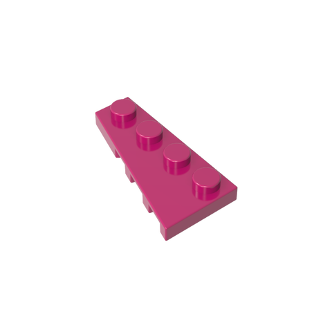 Gobricks,Wedge Plate 4 x 2 Left,41770,63333