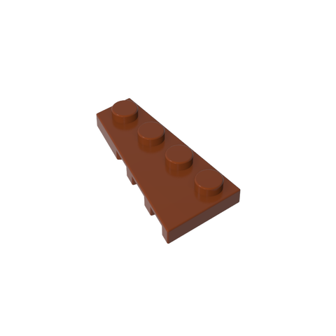 Gobricks,Wedge Plate 4 x 2 Left,41770,63333