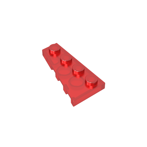 Gobricks,Wedge Plate 4 x 2 Left,41770,63333