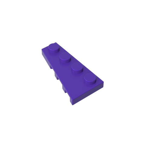Gobricks,Wedge Plate 4 x 2 Left,41770,63333