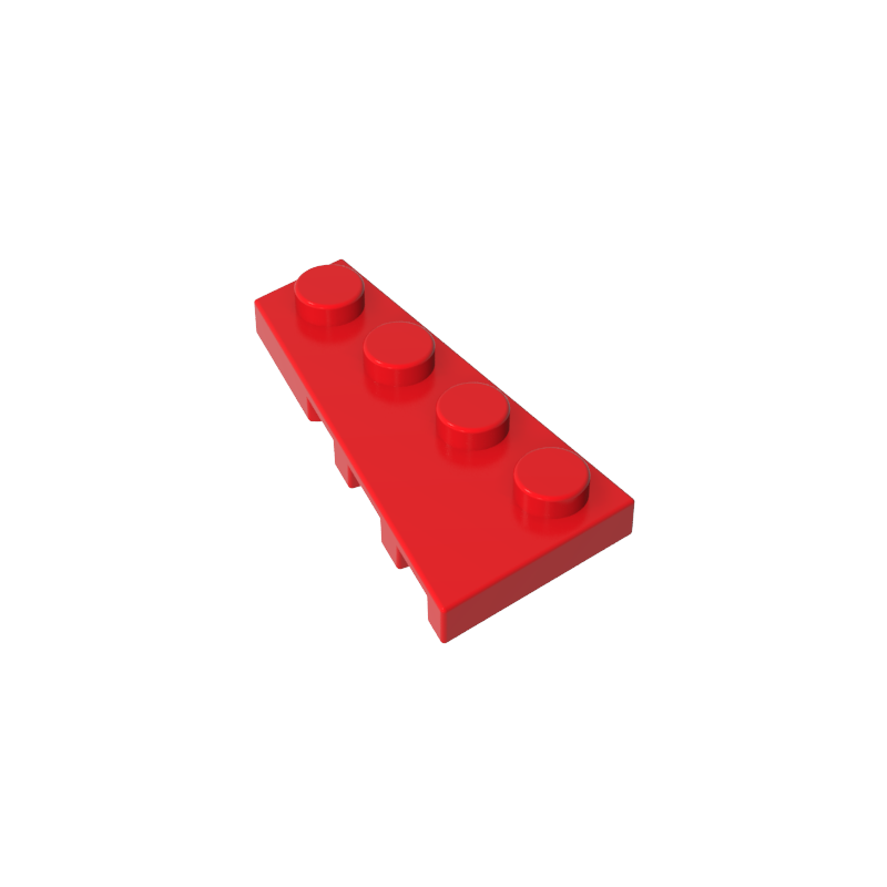 Gobricks,Wedge Plate 4 x 2 Left,41770,63333