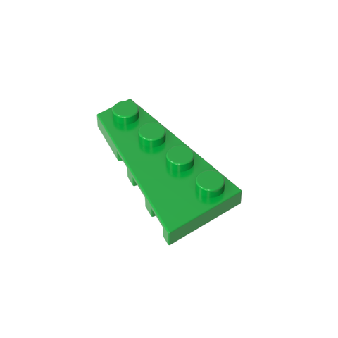 Gobricks,Wedge Plate 4 x 2 Left,41770,63333