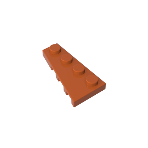 Gobricks,Wedge Plate 4 x 2 Left,41770,63333
