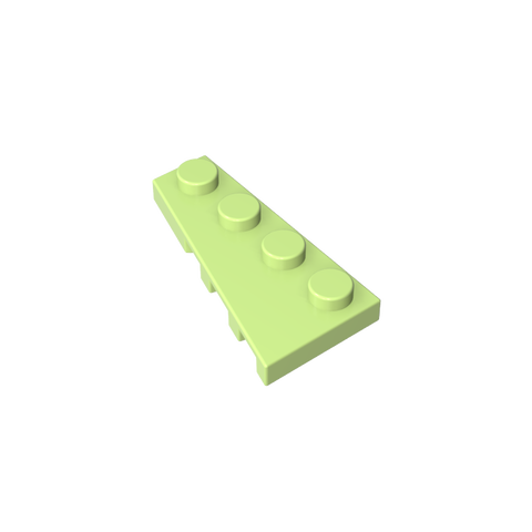 Gobricks,Wedge Plate 4 x 2 Left,41770,63333