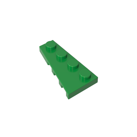 Gobricks,Wedge Plate 4 x 2 Left,41770,63333
