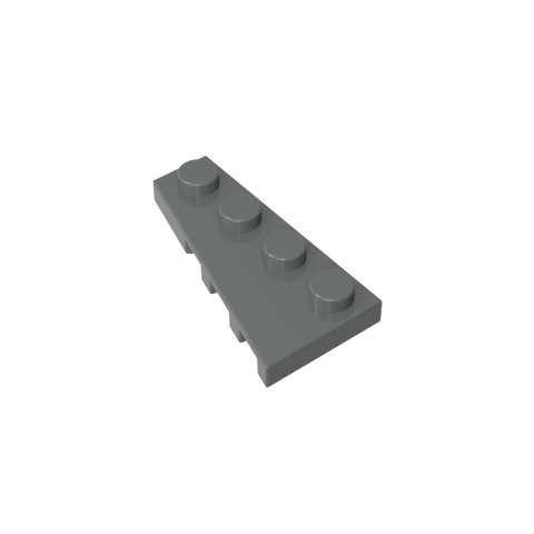 Gobricks,Wedge Plate 4 x 2 Left,41770,63333