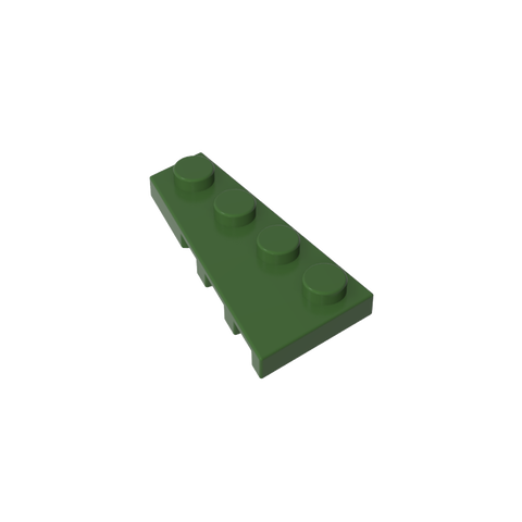 Gobricks,Wedge Plate 4 x 2 Left,41770,63333
