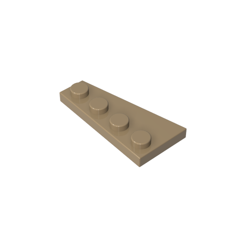 Gobricks,Wedge Plate 4 x 2 Right,41769,63330