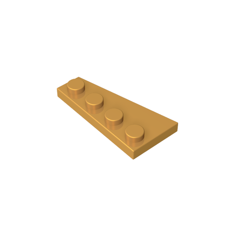 Gobricks,Wedge Plate 4 x 2 Right,41769,63330