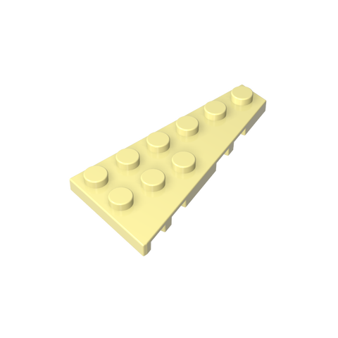 Gobricks,Wedge Plate 6 x 3 Right,54383