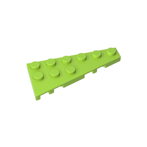 Gobricks,Wedge Plate 6 x 3 Right,54383