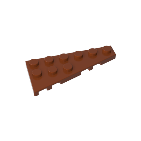 Gobricks,Wedge Plate 6 x 3 Right,54383