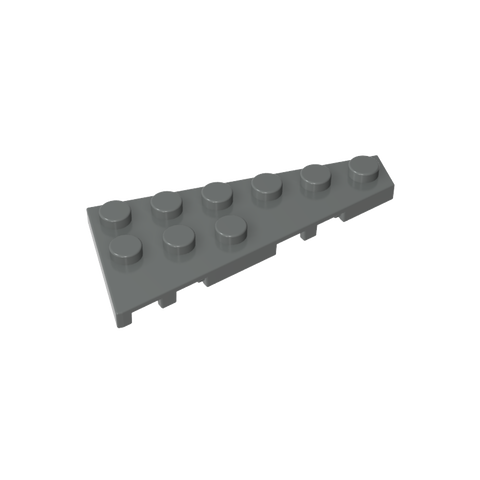 Gobricks,Wedge Plate 6 x 3 Right,54383