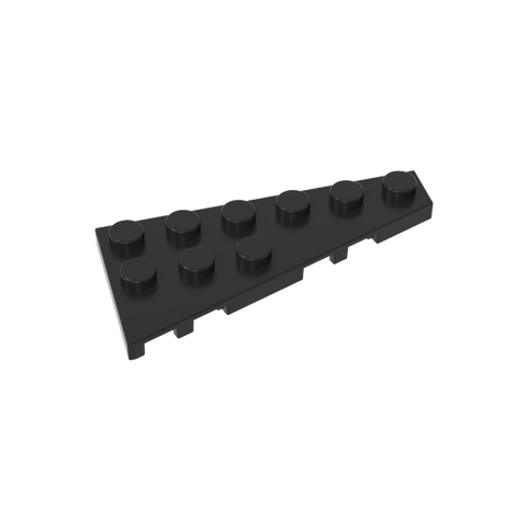 Gobricks,Wedge Plate 6 x 3 Right,54383