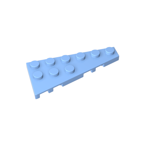 Gobricks,Wedge Plate 6 x 3 Right,54383
