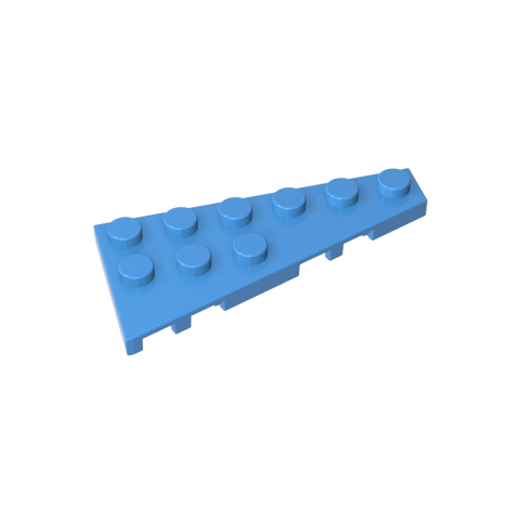 Gobricks,Wedge Plate 6 x 3 Right,54383