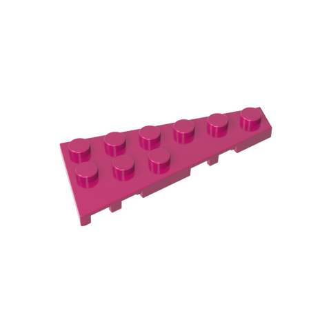 Gobricks,Wedge Plate 6 x 3 Right,54383