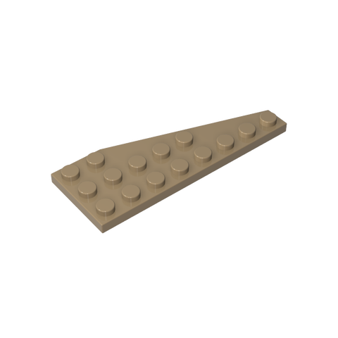 Gobricks,Wedge Plate 8 x 3 Left,50305