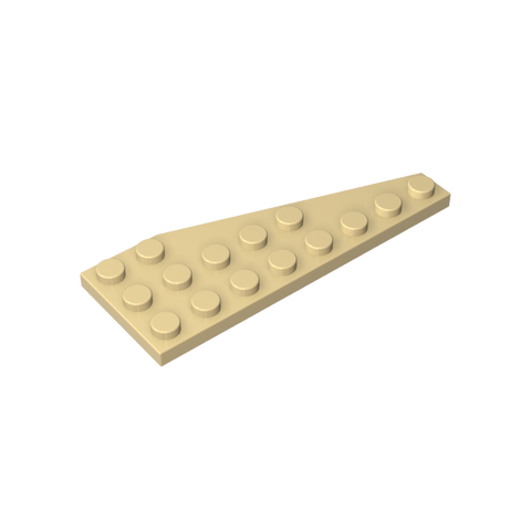 Gobricks,Wedge Plate 8 x 3 Left,50305