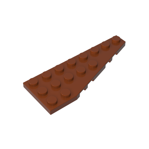 Gobricks,Wedge Plate 8 x 3 Right,50304