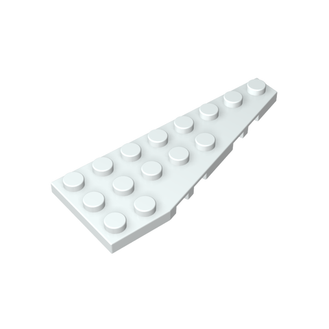 Gobricks,Wedge Plate 8 x 3 Right,50304