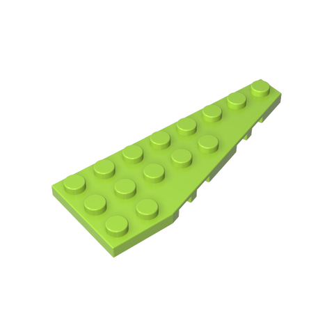 Gobricks,Wedge Plate 8 x 3 Right,50304