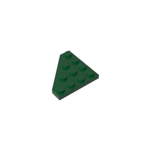 Gobricks,Wedge Plate 4 x 4 Cut Corner,30503