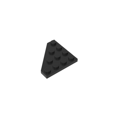 Gobricks,Wedge Plate 4 x 4 Cut Corner,30503