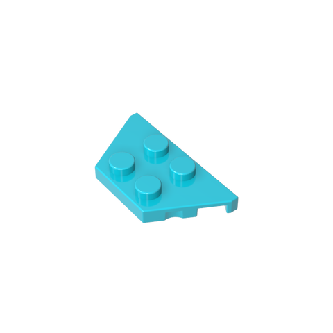 Gobricks,Wedge Plate 2 x 4,51739