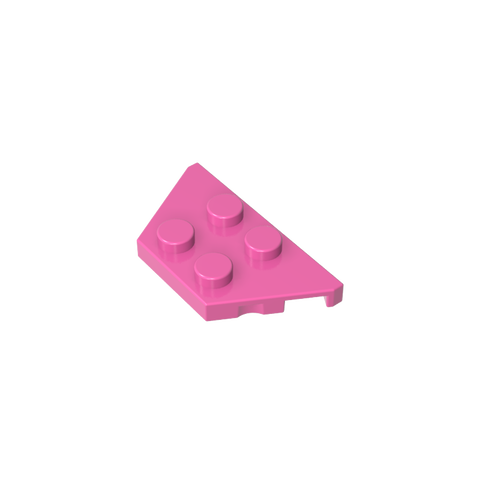 Gobricks,Wedge Plate 2 x 4,51739