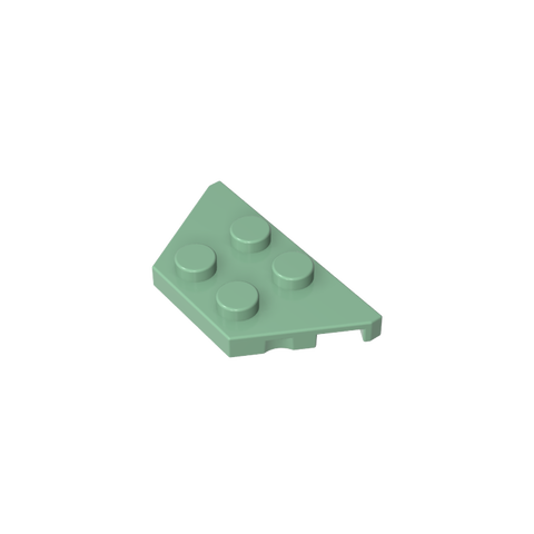 Gobricks,Wedge Plate 2 x 4,51739