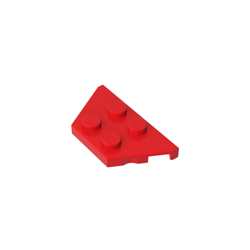 Gobricks,Wedge Plate 2 x 4,51739