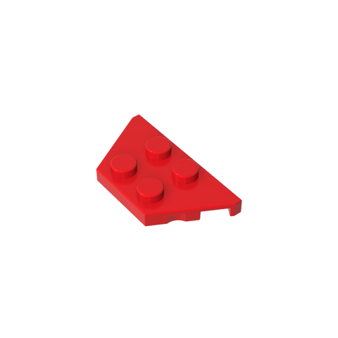 Gobricks,Wedge Plate 2 x 4,51739