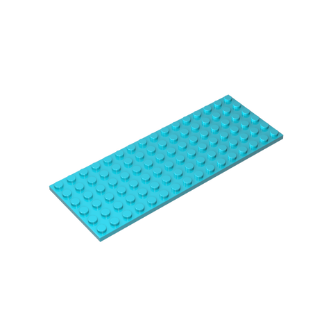 Gobricks,Plate 6 x 16,3027