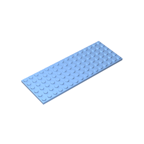 Gobricks,Plate 6 x 16,3027