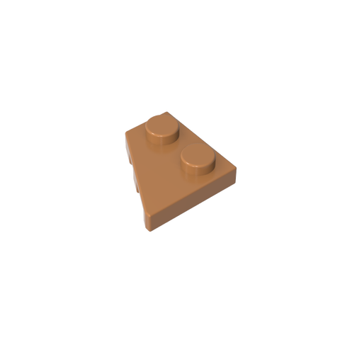 Gobricks,Wedge Plate 2 x 2 Left,24299
