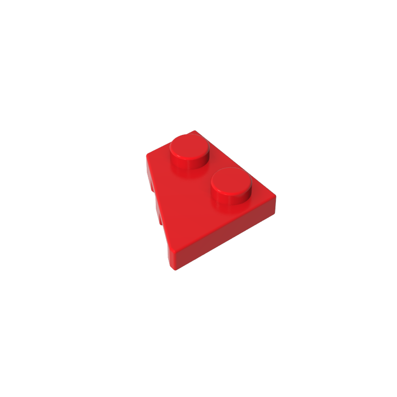 Gobricks,Wedge Plate 2 x 2 Left,24299