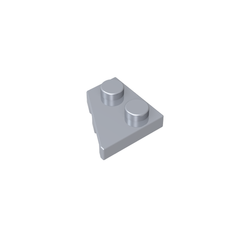 Gobricks,Wedge Plate 2 x 2 Left,24299
