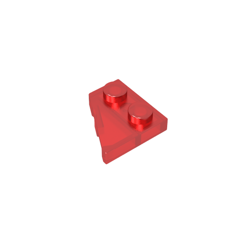 Gobricks,Wedge Plate 2 x 2 Left,24299