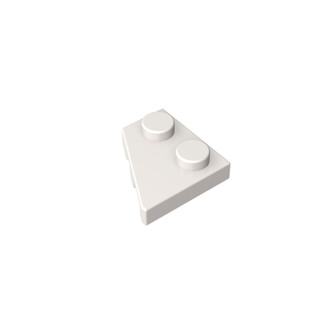 Gobricks,Wedge Plate 2 x 2 Left,24299