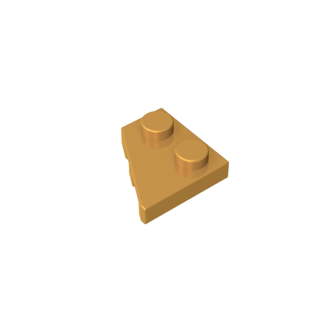Gobricks,Wedge Plate 2 x 2 Left,24299