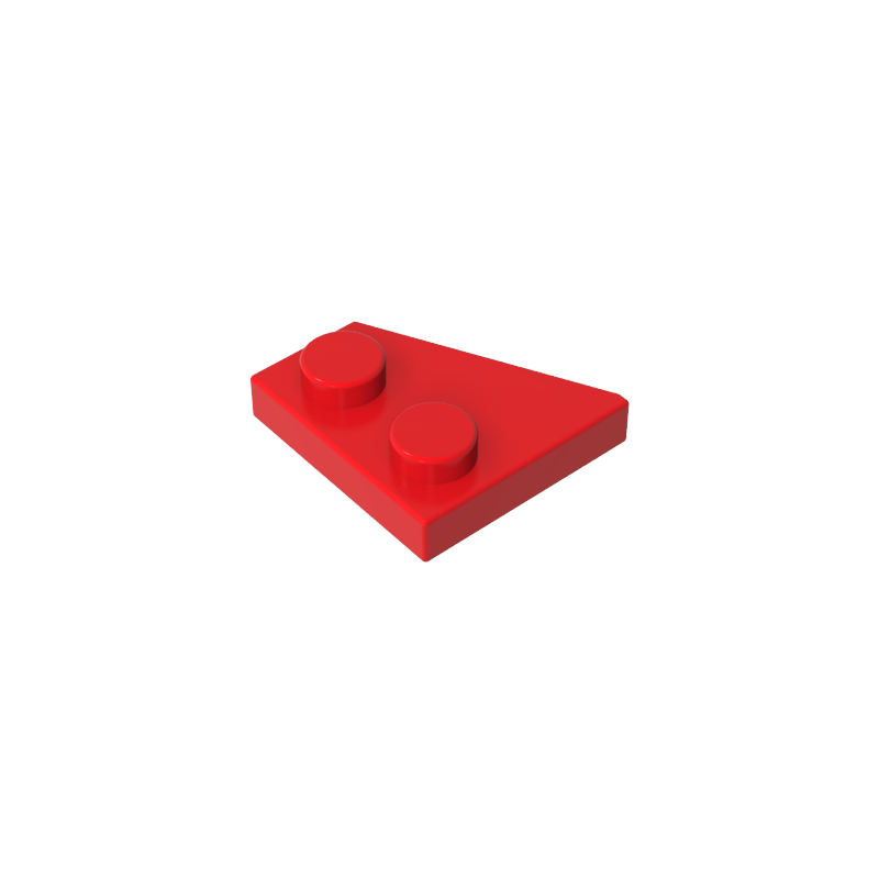 Gobricks,Wedge Plate 2 x 2 Right,24307