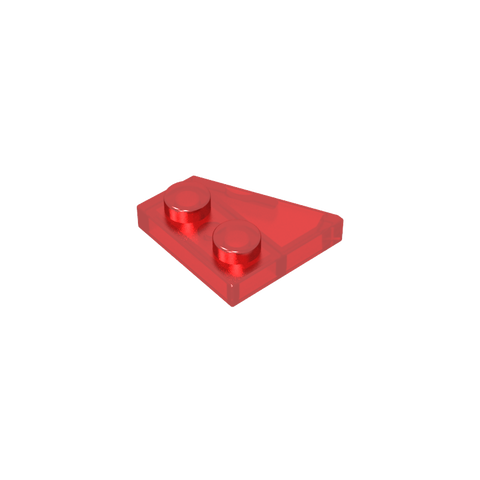 Gobricks,Wedge Plate 2 x 2 Right,24307