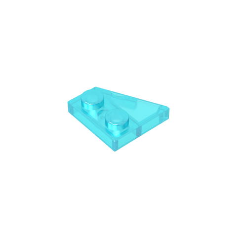 Gobricks,Wedge Plate 2 x 2 Right,24307