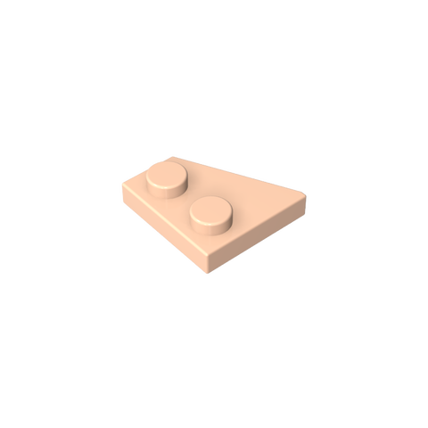 Gobricks,Wedge Plate 2 x 2 Right,24307